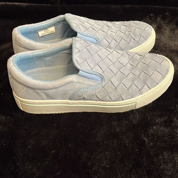 Marc Fisher Womens Woven Cushioned Calla Round Toe Platform Slip Sneakers - Picture 4 of 10